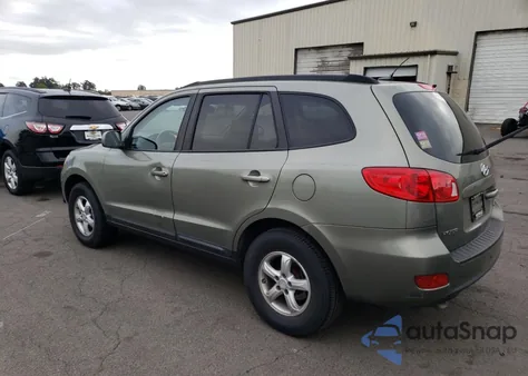 2008 Hyundai Santa Fe Gls z USA, uszkodzony, nr VIN 5NMSG13D98H214554